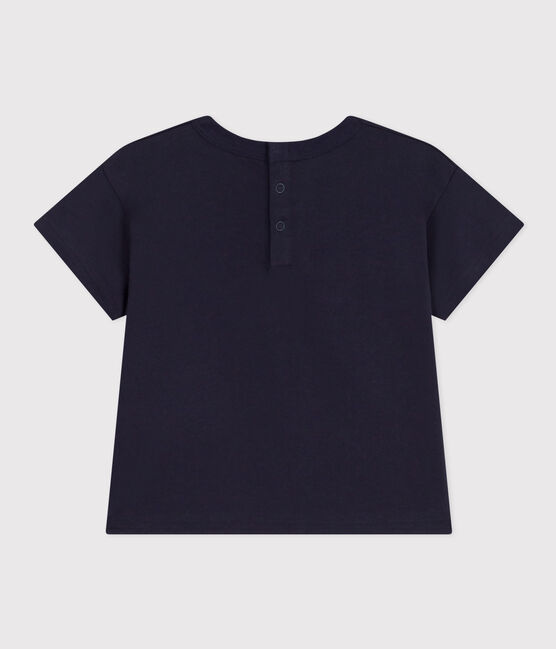 Babies' Short-Sleeved Lightweight Jersey T-Shirt SMOKING blue