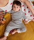 Babies' Cotton Striped Outfit - 2-Piece Set