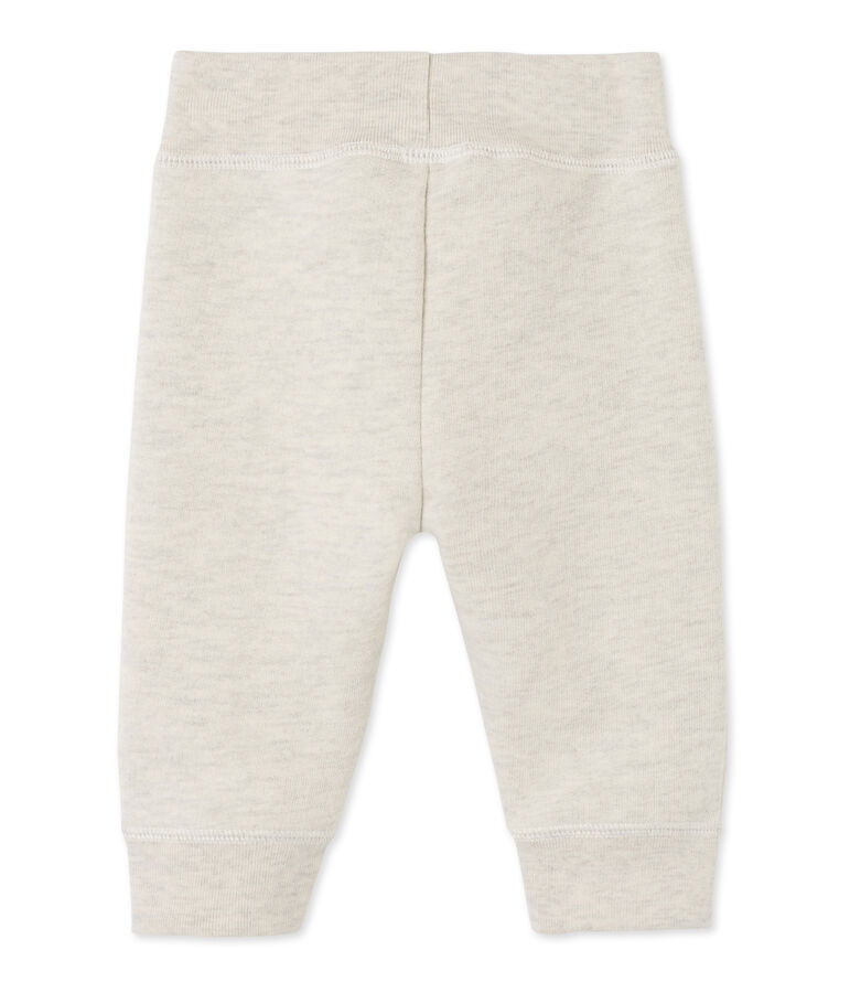 Baby boy's fleece jogging pants MONTELIMAR CHINE grey