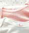 Multicoloured Long-Sleeved Cotton Bodysuits - 3-Pack variante 1