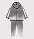 Babies' Thick Stripy Jersey Breton Outfit