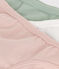 Children's plain cotton knickers - 3-pack variante 1
