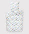 Jungle Print Poplin Bedlinen MARSHMALLOW white/MULTICO white