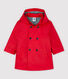 Baby Girls' Polyurethane Trench coat