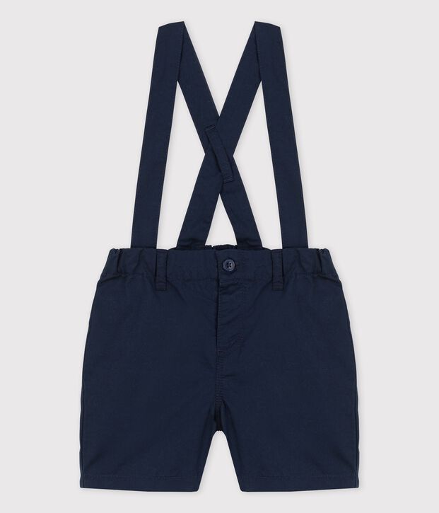 Babies' Cute Serge Shorts With Braces SMOKING