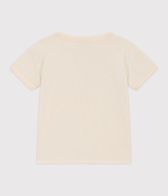Children's Unisex Terry T-Shirt AVALANCHE Ecru