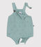 Babies' rompers knitted in a pretty pattern and with straps PAUL green