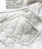 Baby boy's long dungarees BELUGA CHINE grey