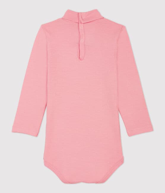 Babies' Cotton Bodysuit CHARME pink