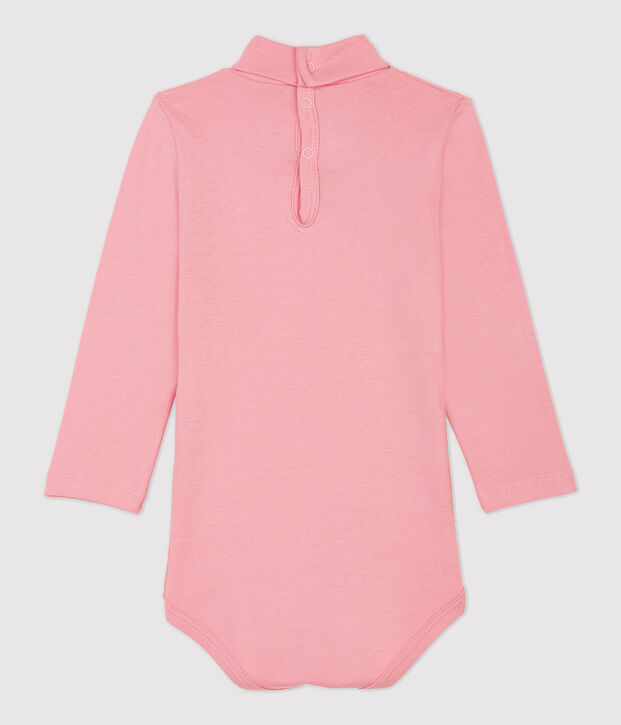 Babies' Cotton Bodysuit pink
