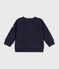 Babies' cardigan in thick cotton with a star motif SOIR