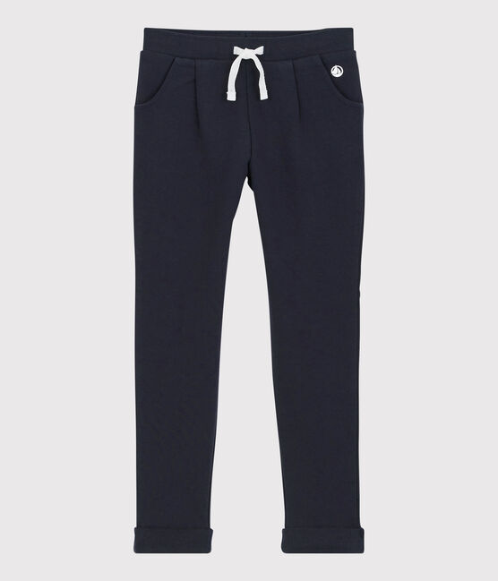 Girls' Fleece Joggers SMOKING blue