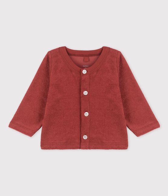 Babies' Terry Cardigan OMBRIE brown
