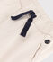 Boys' Regular Cotton Serge Trousers FETA beige
