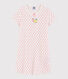 Girls' Pink Spotty Fine Cotton Nightdress