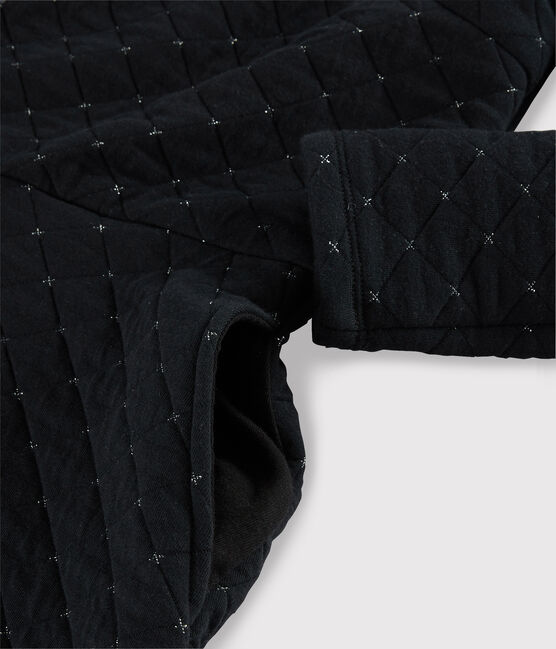 Women's dress NOIR black/ARGENT