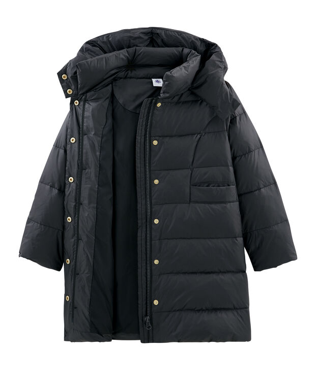 Girls' Feather and Down Coat grey