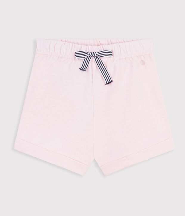 Babies' plain cotton shorts BARELY