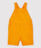 Baby Boys' Fancy Serge Dungaree Shorts TEHONI yellow