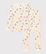 Children's Scooter Print Fitted Cotton Pyjamas