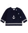 Baby boys' pullover SMOKING blue