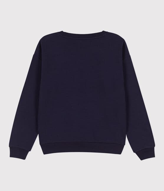 Women's Cotton Sweatshirt SMOKING blue