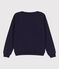 Women's Cotton Sweatshirt SMOKING blue