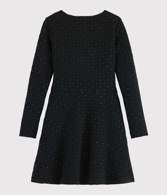Women's dress NOIR black/ARGENT