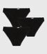 Pack of women's panties in cotton and elastane