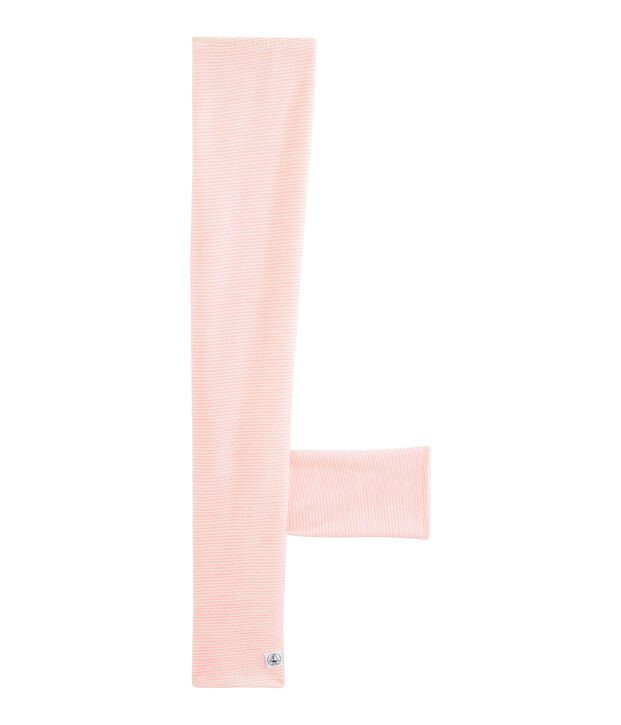 Children's Leggings in Wool and Cotton pink/white