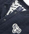Baseball jacket Jean Jullien SMOKING blue