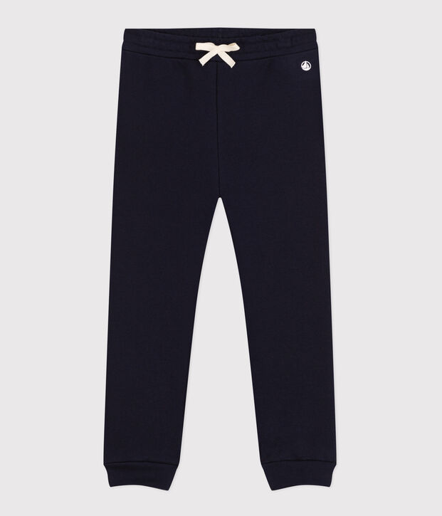 Girls' fleece jogging bottoms SMOKING