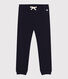 Girls' fleece jogging bottoms