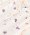 Children's long-sleeved heart-pattern cotton blouse AVALANCHE white/MULTICO