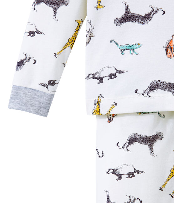 Little boy's pyjamas MARSHMALLOW white/MULTICO white