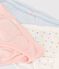 Girls' Mini Star Patterned Organic Cotton Briefs - 3-Pack variante 1