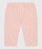 Babies' Fine Velour Trousers SALINE pink