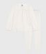Children's polka dot printed cotton pyjamas
