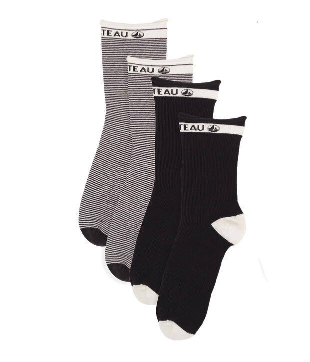 Women's Mid-High Socks Set multicolor