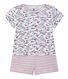 Baby boy's 2-piece shortie pyjamas