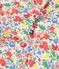 Babies' long sleeved floral-print cotton dress white/multicolor