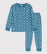 Girls' Floral Cotton Pyjamas