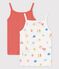 Girls' Feelings Cotton/Lyocell Vest Tops - 2-Pack variante 1