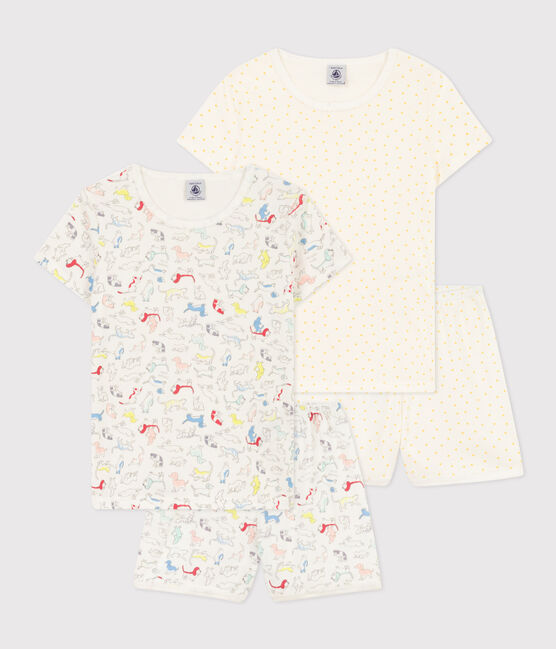 Girls' Animal Themed Short Cotton Pyjamas - 2-Pack variante 1