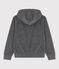 Children's Unisex Fleece Hoodie GRIS FONCE grey/DARK GREY