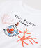 Serge Bloch child's T-shirt ECUME white