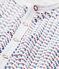 Baby boy's print sleepsuit ECUME white/MULTICO white