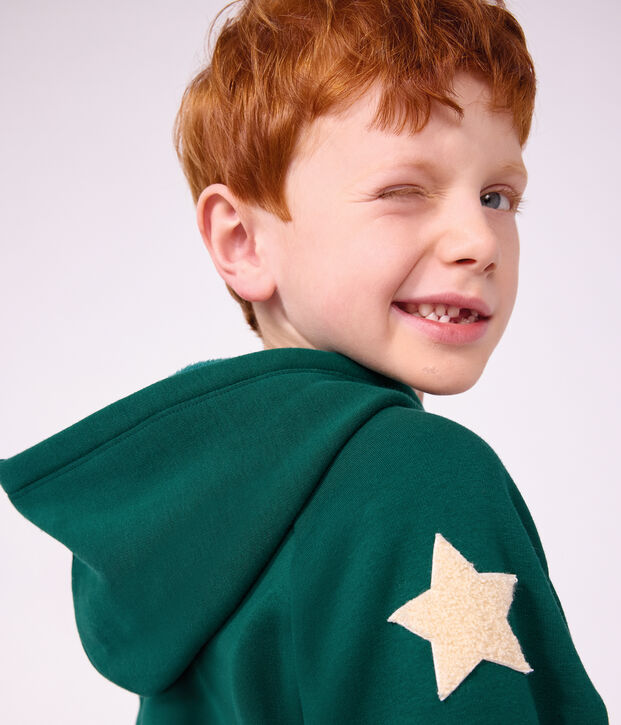 Children's plain cotton hoodie TREE