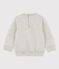 Babies' Fleece Sweatshirt BELUGA CHINE grey