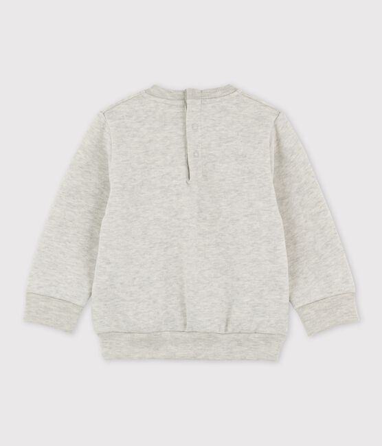 Babies' Fleece Sweatshirt BELUGA CHINE grey